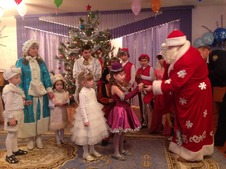 Поздравление с Новым годом воспитанников Детского дома №2 г. Саратова