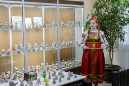 Выставка-презентация саратовской ямчатой глиняной игрушки