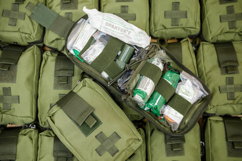 Тактические аптечки — необходимая вещь для военнослужащих