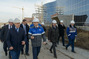 Губернатор Саратовской области Валерий Радаев и генеральный директор Владимир Миронов посетили стройплощадку спорткомплекса