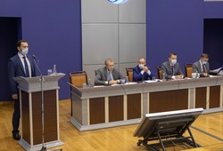 Новый председатель ОППО "Газпром трансгаз Саратов профсоюз" Александр Водолагин поблагодарил участников конференции за оказанное доверие