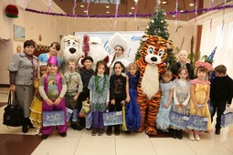 Новогоднее благотворительное мероприятие для детей из Краснокутского района Саратовской области