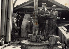Скважина Елшанская №1 (первая скважина Елшанского газового месторождения) 1941 г.