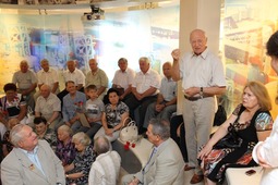 Выступление в музее бывшего Генерального директора ООО "Югтрансгаз" В.Я. Чумакова
